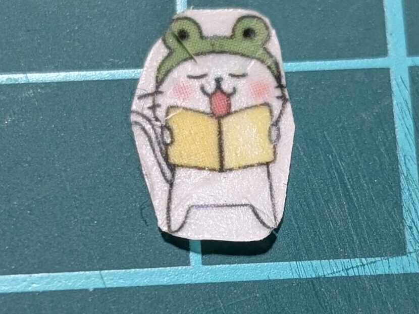 シールをかたどる