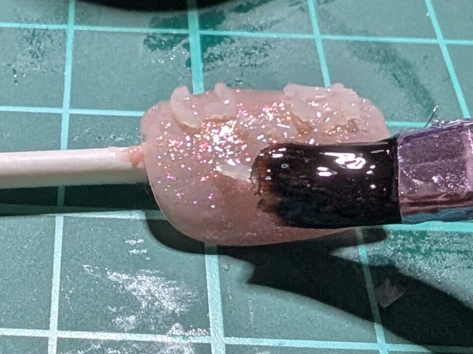 サイドにアイシングジェル