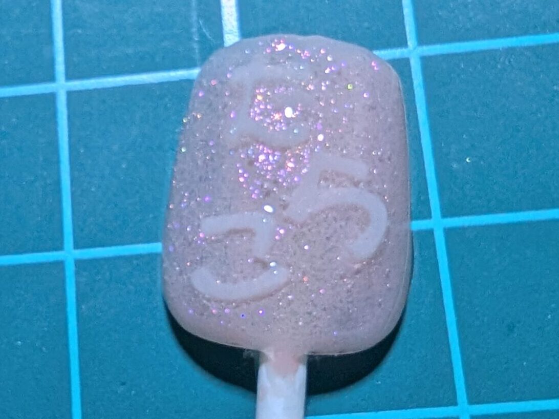 ひらがなネイル完成写真