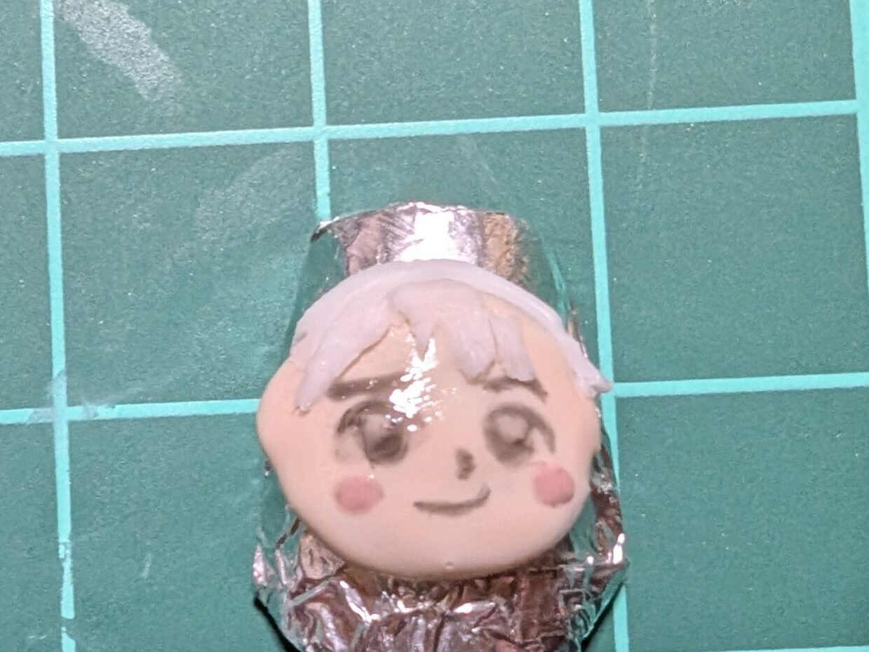 キャラクターにくっつける