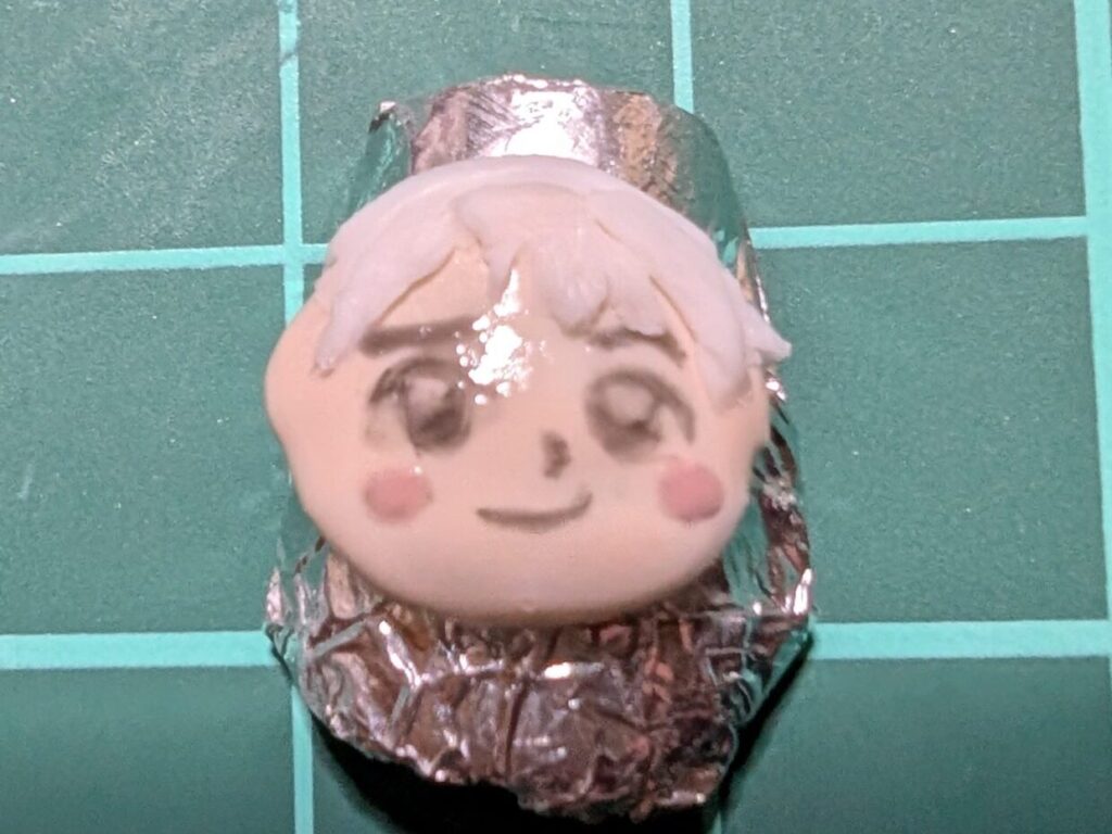 3dパーツ髪の毛完成